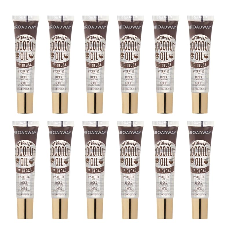 Ruby Kisses front packaging showing 12-pack and compact gloss benefit