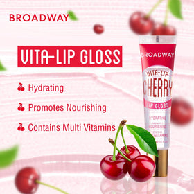 ruby kisses lip swatch on model showing glossy natural shine