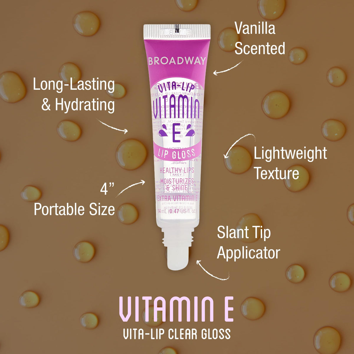 Ruby Kisses tube with applicator highlighting easy, precise application
