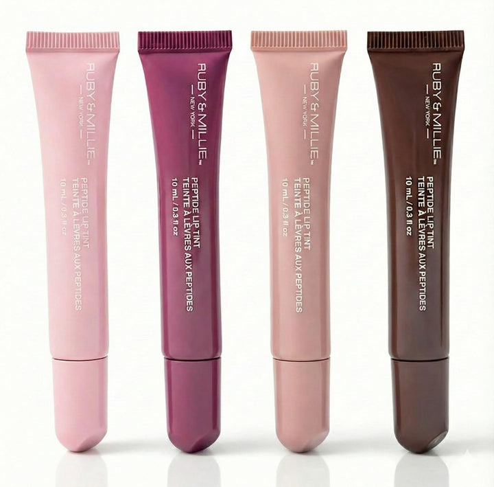 Ruby & Millie front packaging 4-pack showing color variety and travel convenience