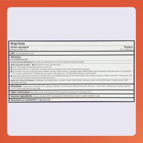 RUGBY LABORATORIES tube beside ruler showing 1.5 oz size and portability benefit