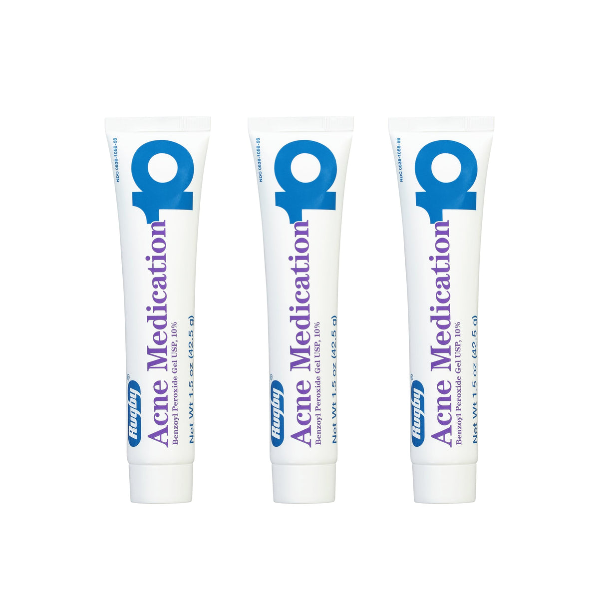 RUGBY LABORATORIES front packaging showing product and benefits