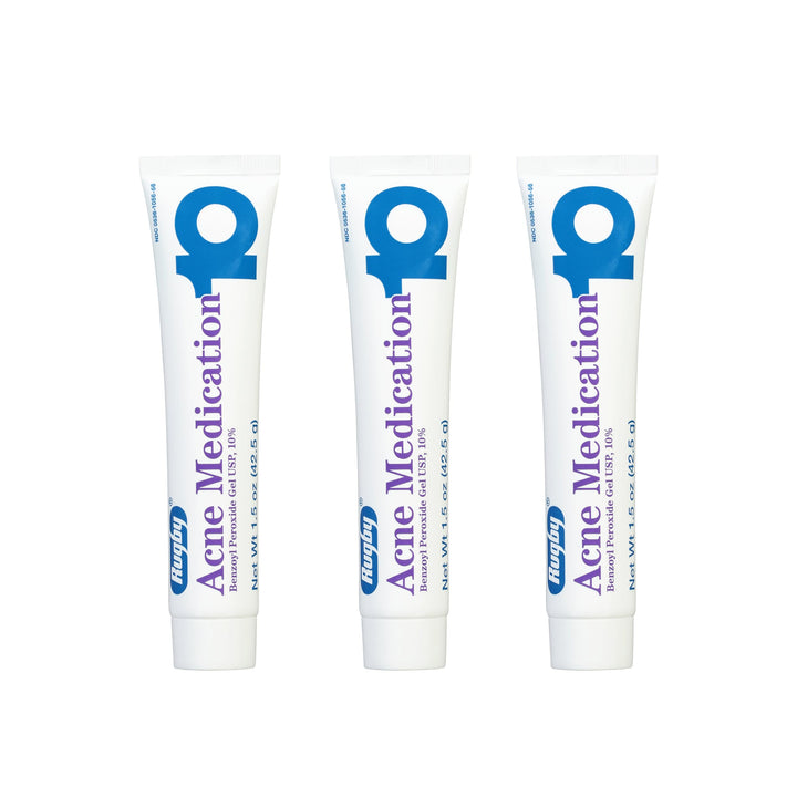 RUGBY LABORATORIES front packaging showing product and benefits
