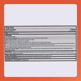 RUGBY LABORATORIES tube next to ruler showing compact travel-friendly size