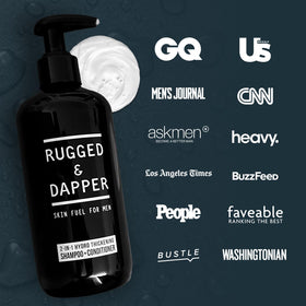 RUGGED & DAPPER rich foaming texture demonstrating effective lather
