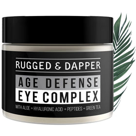 RUGGED & DAPPER front packaging showcasing clean, masculine design and benefits