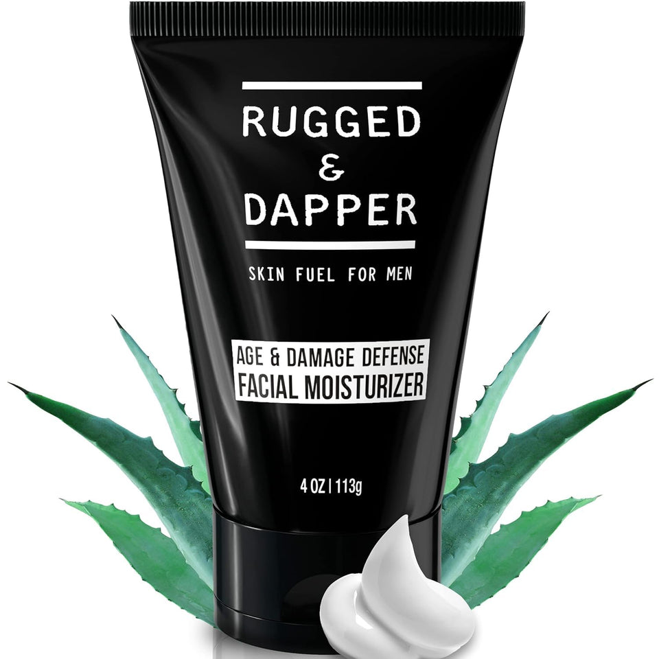 RUGGED & DAPPER front packaging showing clean design and product benefits