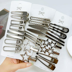 RUIYDZ front packaging showing 12 pairs silver clips, easy selection benefit