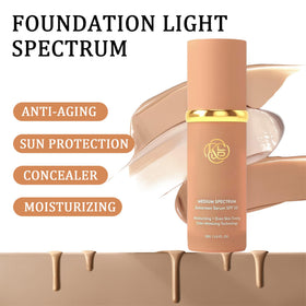 Rulinal texture close-up illustrating silky, hydrating finish benefit