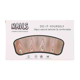RUOKEXIN size selection display with 12 different nail sizes to ensure accurate fit