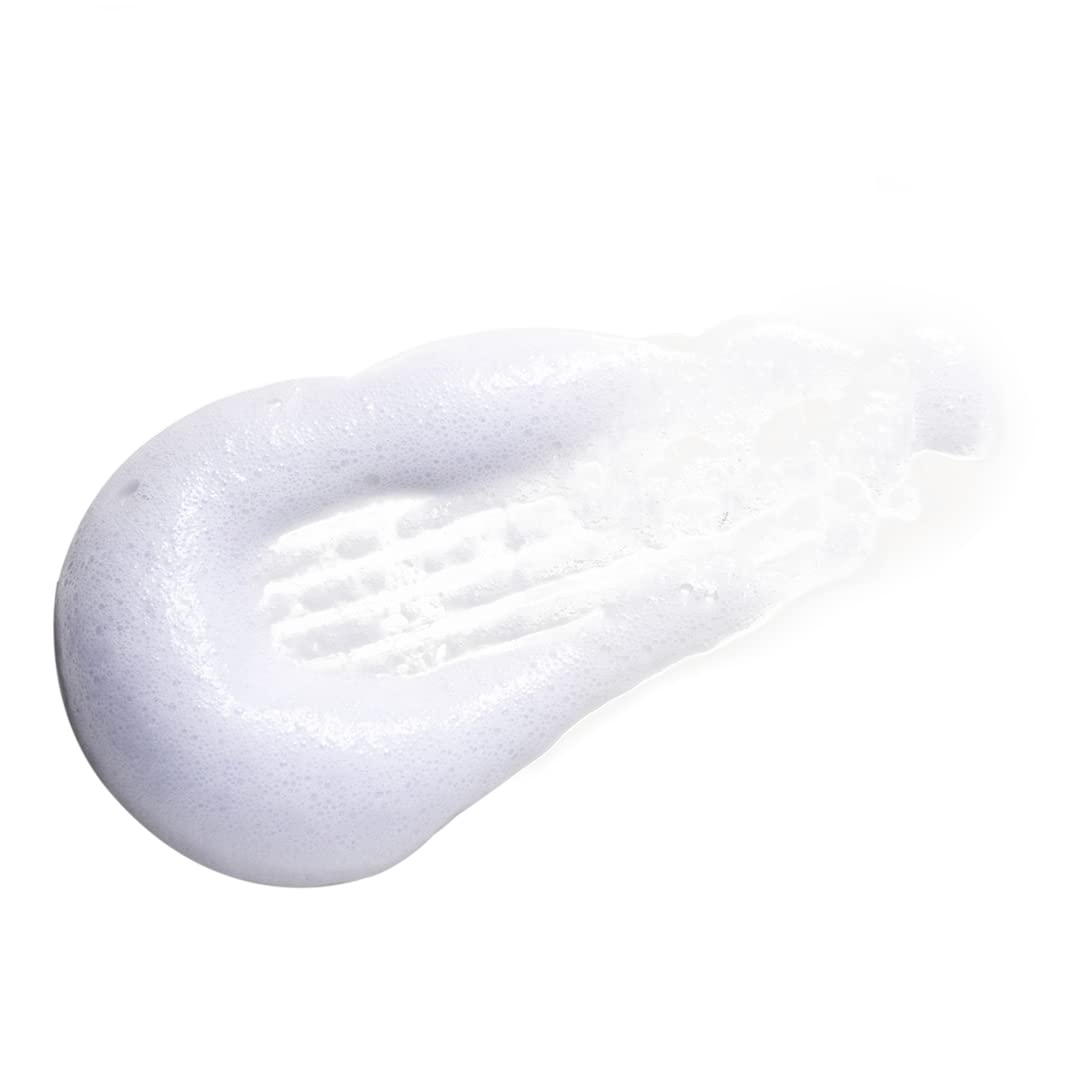 RUSK close-up of light violet foam texture demonstrating even application benefit