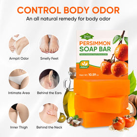 RYH ingredients label closeup listing persimmon extract and mild components