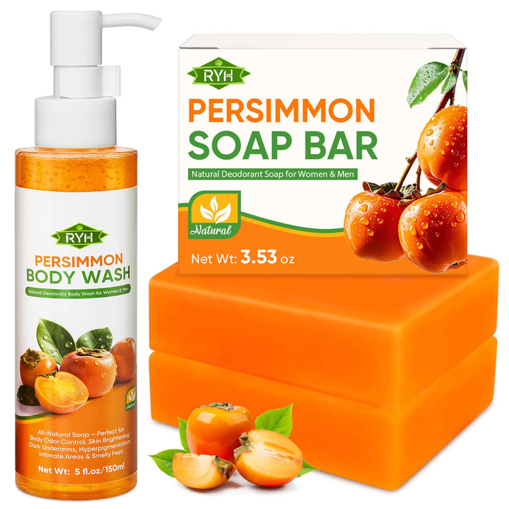 RYH persimmon duo front packaging showing product clarity and freshness