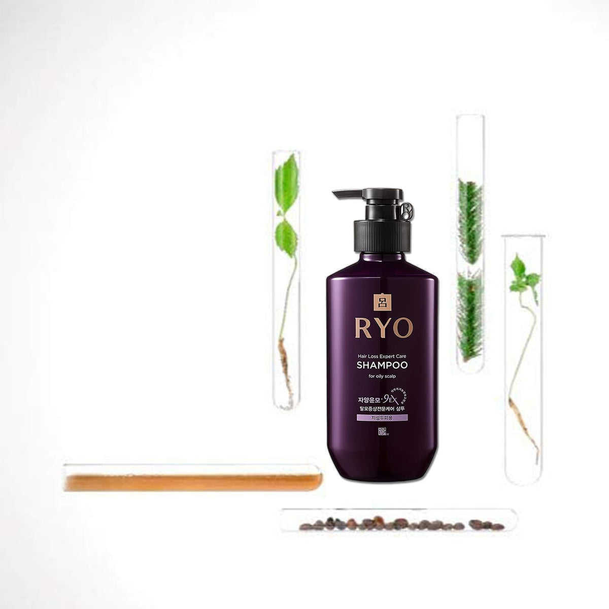 RYO bottle beside hand for scale indicating the 13.53 fl oz volume for lasting supply
