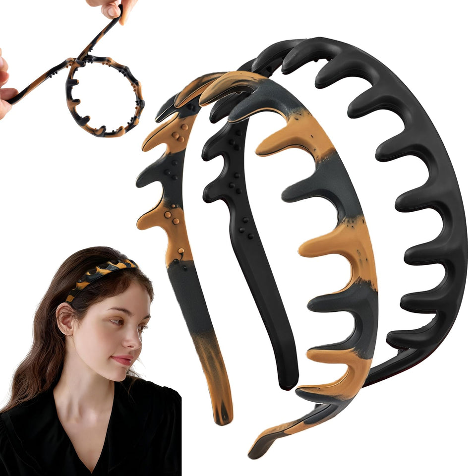 rytopt front packaging view showing two-tone headbands and practical styling