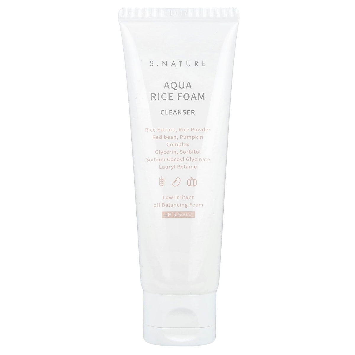 S.NATURE front packaging showing bottle and label for clear product ID and benefits