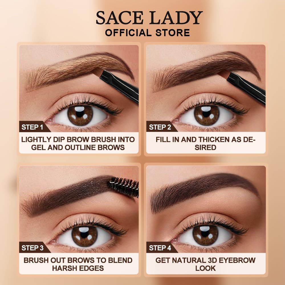 SACE LADY gel resisting water splash to show waterproof hold