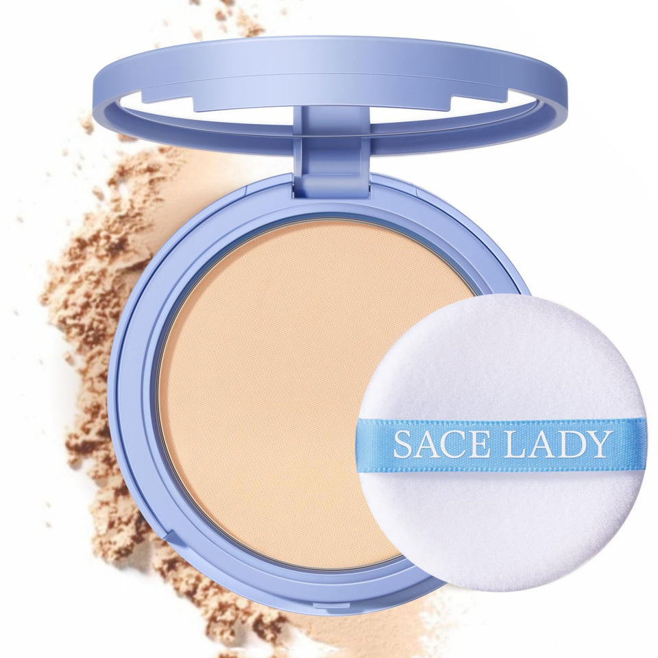 SACE LADY compact front closed showing sleek packaging and portable convenience