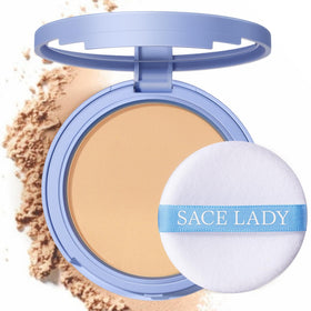 SACE LADY compact front packaging showing sleek case and shade