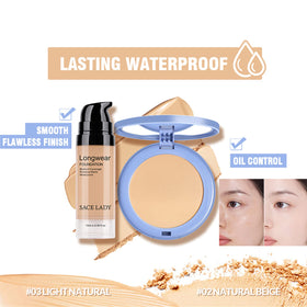 SACE LADY foundation bottle detail illustrating smooth blendability benefit