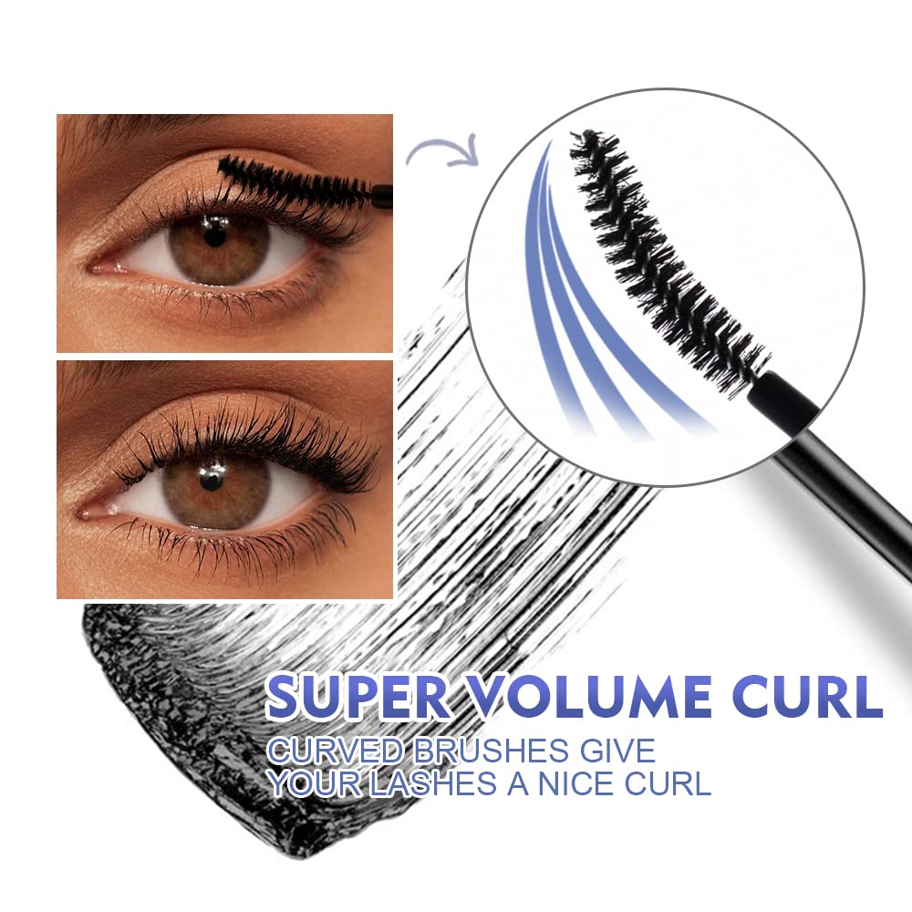 SACE LADY swiped mascara stroke showing creamy black texture