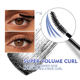 SACE LADY swiped mascara stroke showing creamy black texture