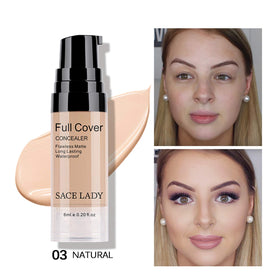 SACE LADY texture swatches on arm showing creamy matte finish and blendability