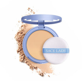 SACE LADY makeup kit staged in travel pouch showing convenient on-the-go benefit