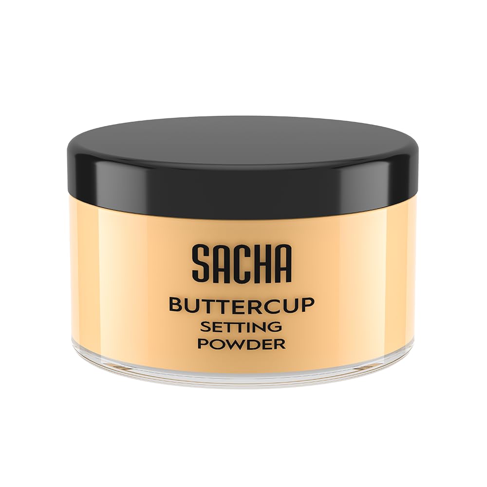 Sacha Cosmetics Buttercup front packaging showing product and net weight