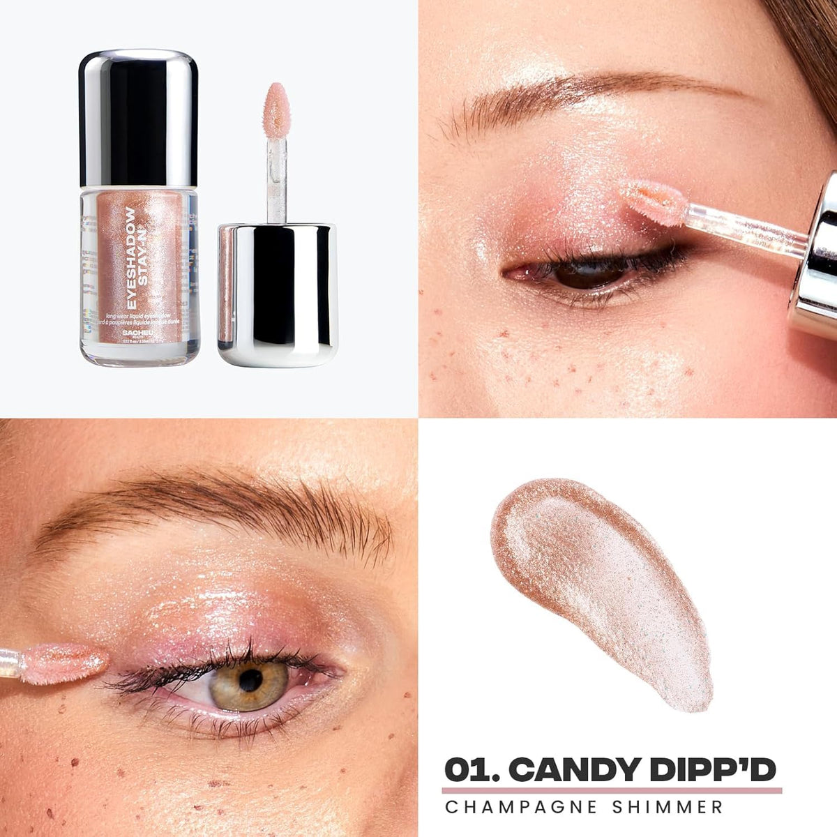 Sacheu Candy Dipp’d soft-tip applicator demonstrating precise control