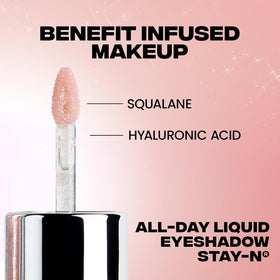Sacheu Candy Dipp’d worn on eyelid showing longwear color payoff