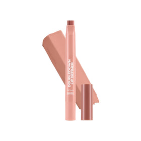 Sacheu DoubleDown front bullet showing Off Duty shade and quick definition benefit