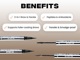 Sacheu freckle pen tip precision showing controlled dotting benefit