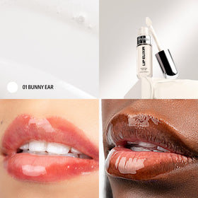 Sacheu open applicator with glossy texture illustrating smooth application