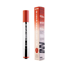 Sacheu tube beside natural elements emphasizing skin-friendly, conditioning ingredients