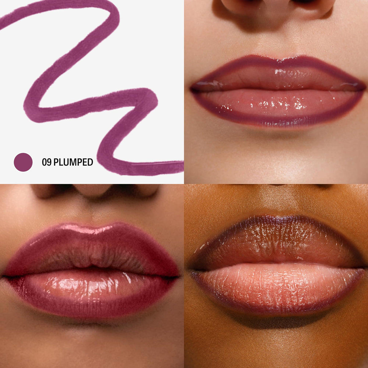 Sacheu texture swatch on skin illustrating smooth pigment payoff