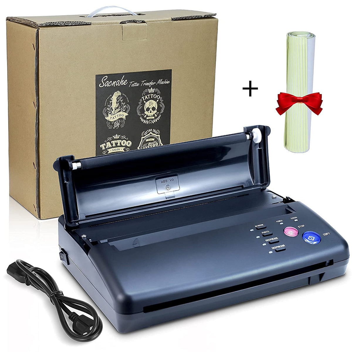 sacnahe packaging and accessories showing what’s included for convenience