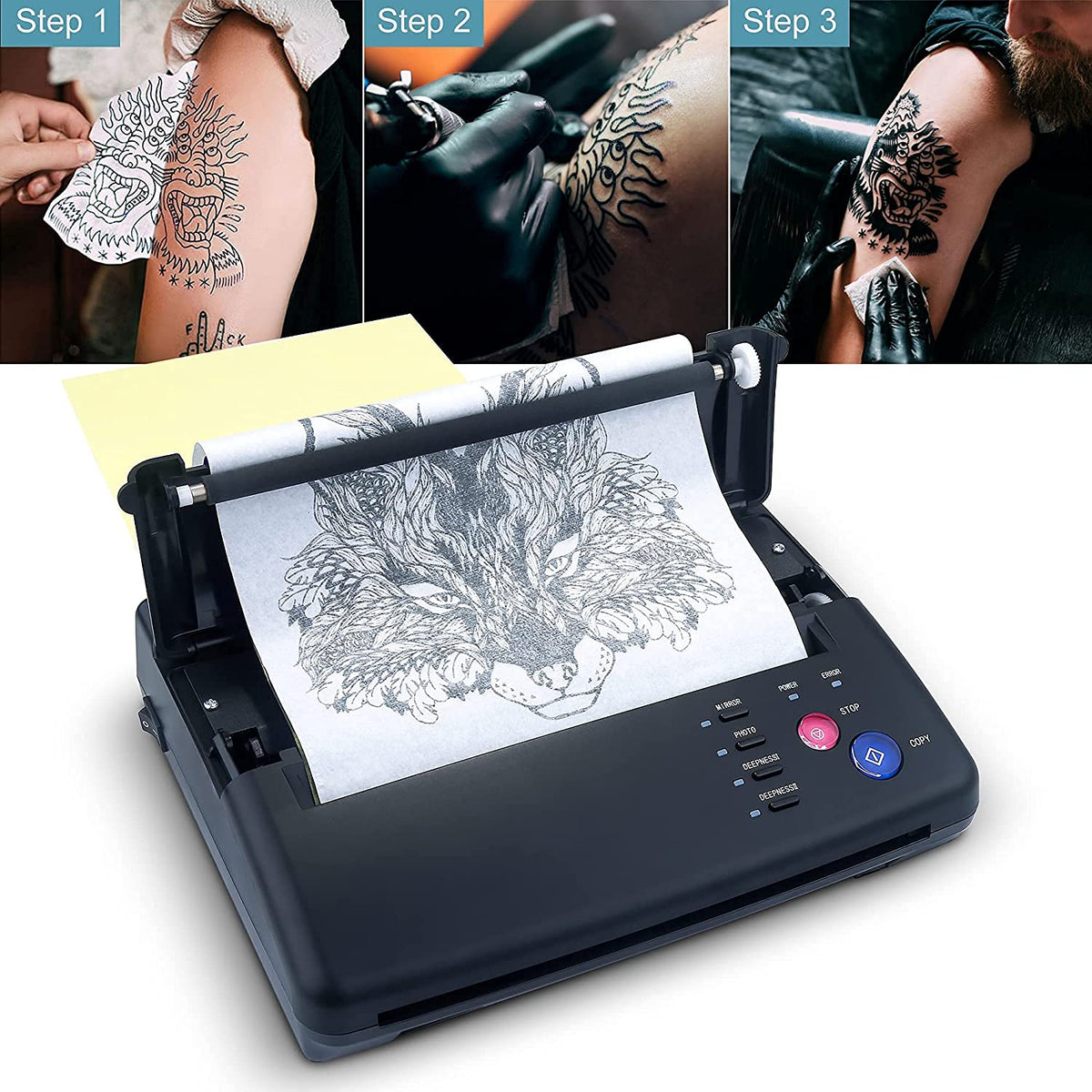 sacnahe side profile with power cord demonstrating global voltage compatibility