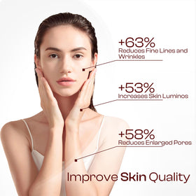 SADOWAY back label close-up listing ingredients and usage benefits