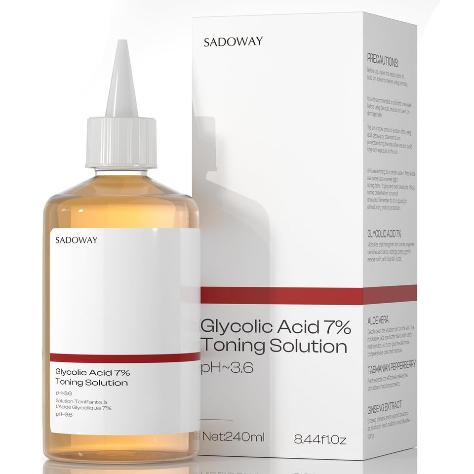 SADOWAY front bottle image showing 240ml size and clean packaging benefit