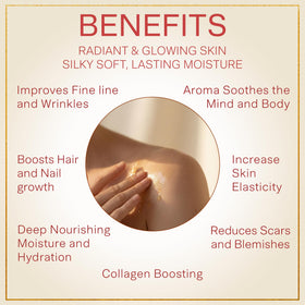 SAFA arranged sweet almond argan apricot oils showing nourishing botanical benefits