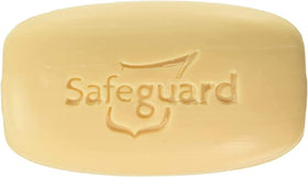 Safeguard bar close-up showing beige texture and firm edges for easy grip