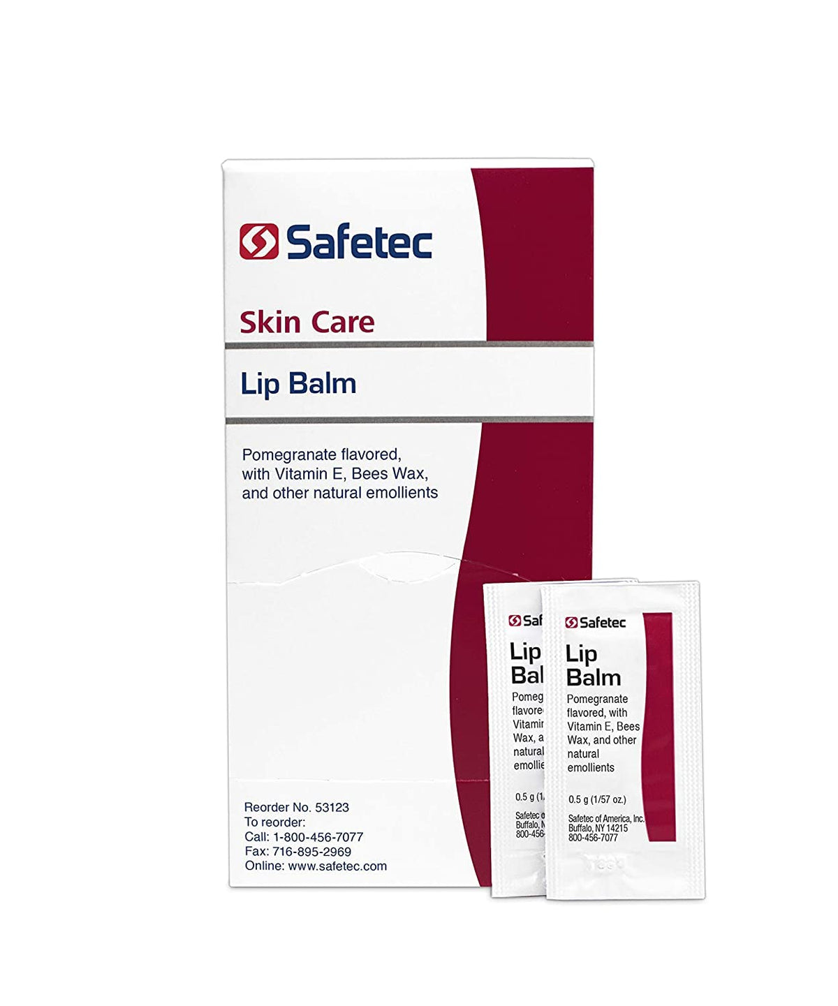 Safetec open box revealing 144-count supply for long-lasting stock