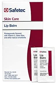 Safetec stick turned up showing balm tip for smooth, precise application