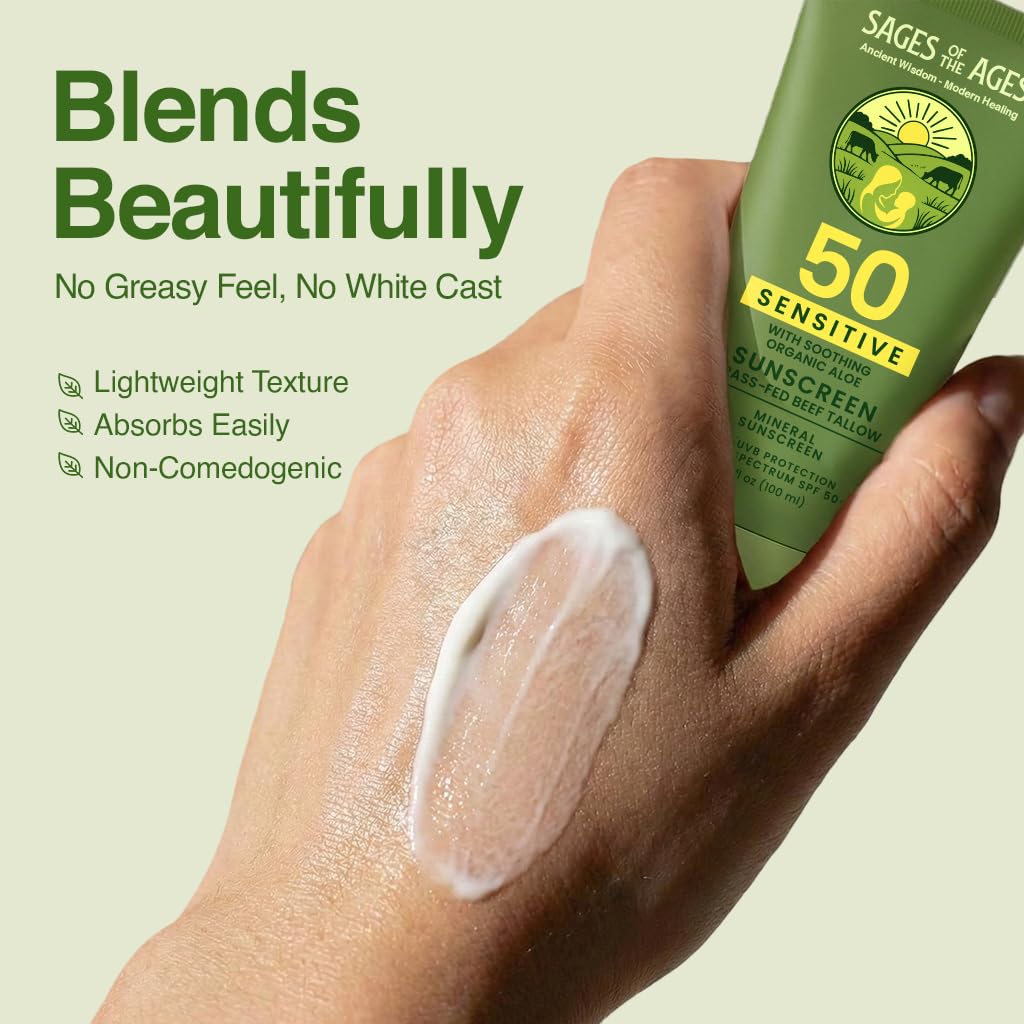 Sages Of The Ages texture close-up with tallow and aloe for rich hydration