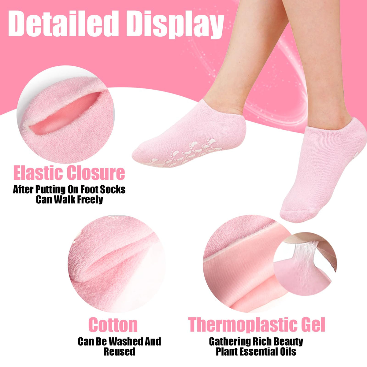 Sagry non-slip dot sole close-up for improved traction and safety