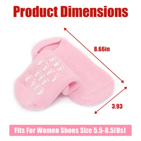 Sagry two pairs of silicone gel socks laid flat ready to use