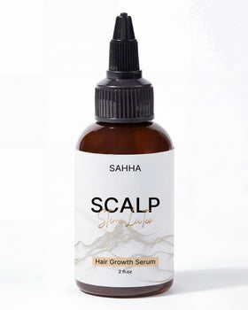 Sahha front packaging showing 2 fl oz bottle and branding for easy identification