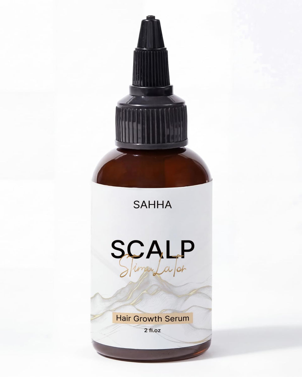 Sahha front packaging showing 2 fl oz bottle and branding for easy identification