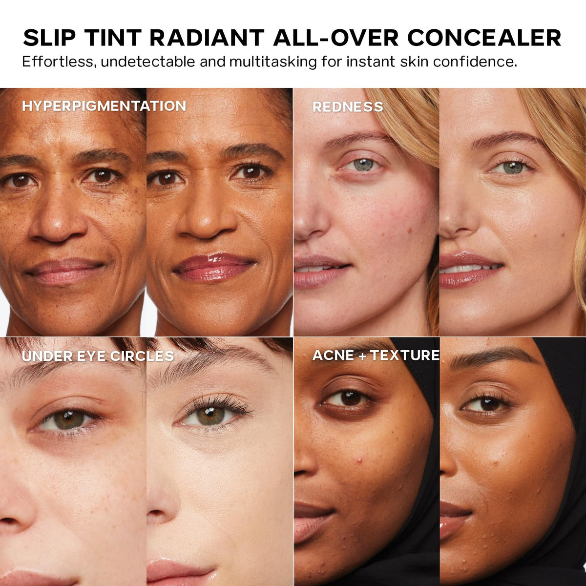 Saie spot coverage demo concealing blemish for natural-looking finish